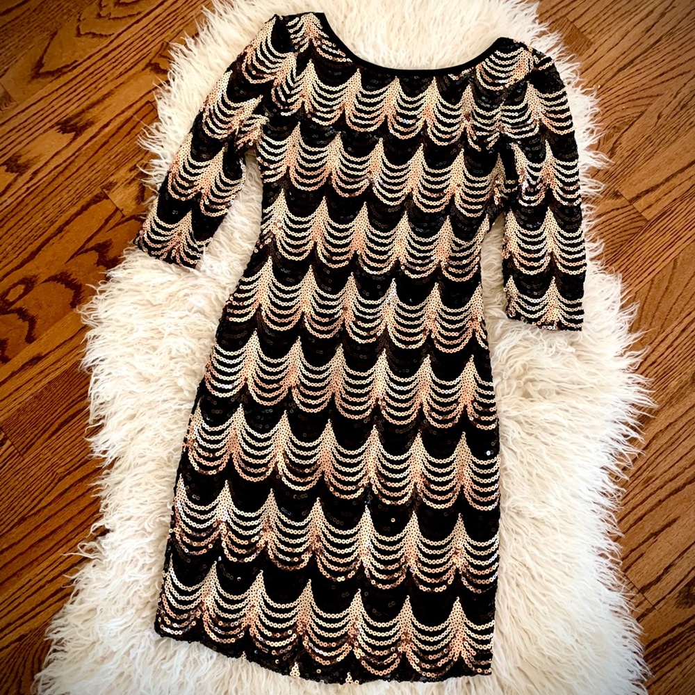 NEW Midnight Doll Sequin dress